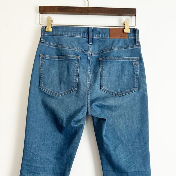 MADEWELL High Rise Cali Demi Boot Jeans Distressed 26 - Picture 9 of 13